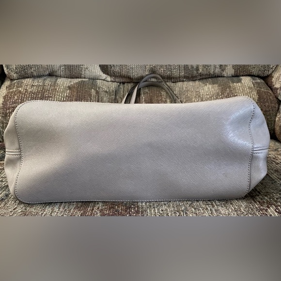 Michael Kors gray tote. - Picture 9 of 16